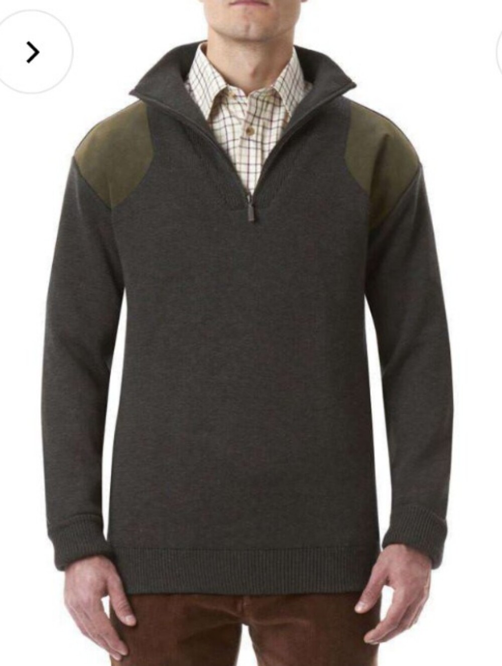 Barbour Storm Half Zip Merino Wool